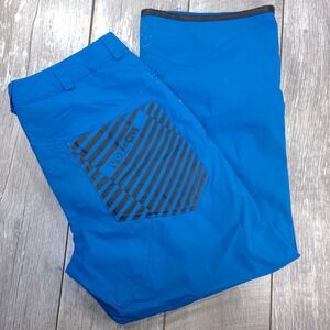 Volcom Snow Jean Pant Mens XL Blue Ski Snowboard Nimbus Waterproof Shell